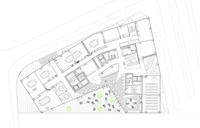 BIM建筑|如纯白蕾丝裙般优雅圣洁:蒙特皮埃酒店综合体 / Manuelle Gautrand Architecture BIM建筑|如纯白蕾丝裙般优雅圣洁:蒙特皮埃酒店综合体 / Manuelle Gautrand Architecture