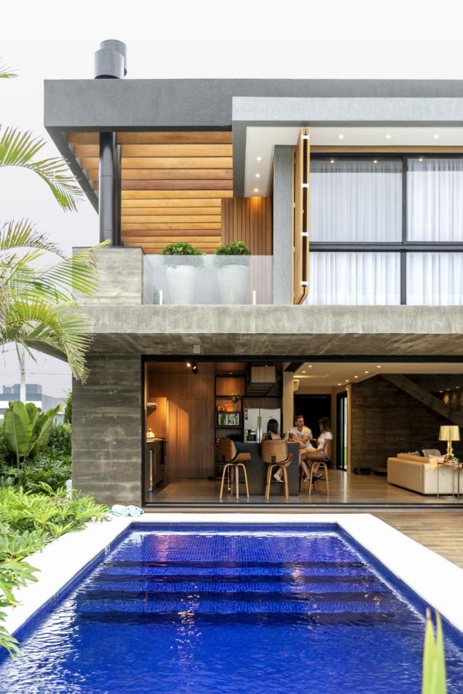 BIM建筑|闲暇静坐,赏湖冥想:77号房子 / Aunic Arquitetos BIM建筑|闲暇静坐,赏湖冥想:77号房子 / Aunic Arquitetos