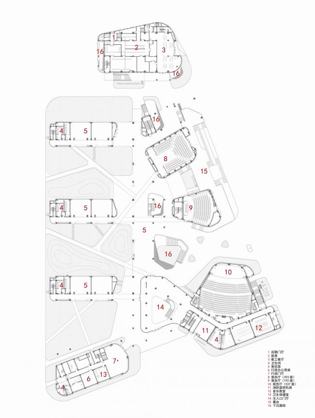 BIM建筑|漂浮的立体校园——浙江大学教育学院附属中学 / 浙江大学建筑设计研究院有限公司 BIM建筑|漂浮的立体校园——浙江大学教育学院附属中学 / 浙江大学建筑设计研究院有限公司