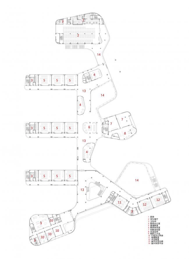 BIM建筑|漂浮的立体校园——浙江大学教育学院附属中学 / 浙江大学建筑设计研究院有限公司 BIM建筑|漂浮的立体校园——浙江大学教育学院附属中学 / 浙江大学建筑设计研究院有限公司