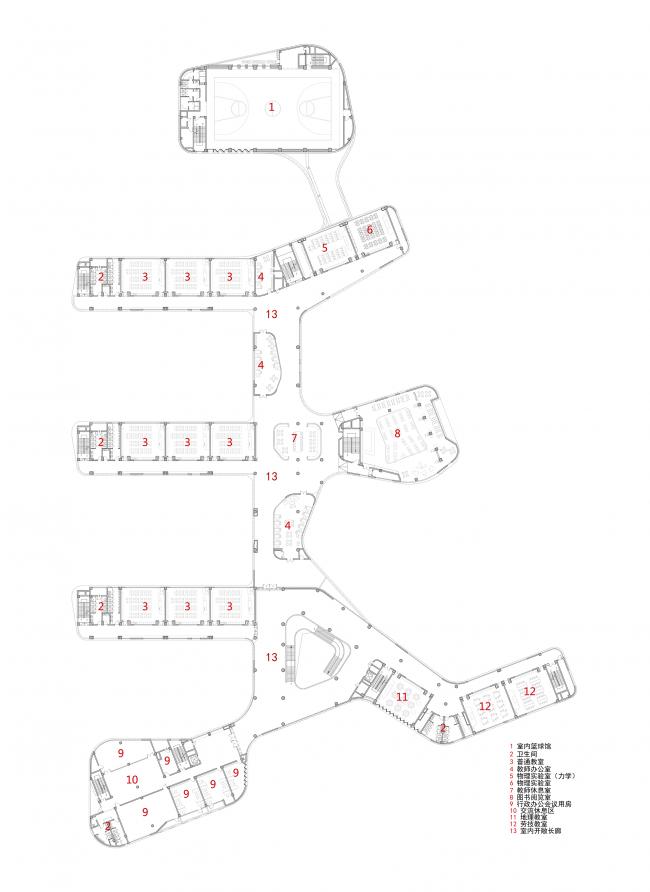 BIM建筑|漂浮的立体校园——浙江大学教育学院附属中学 / 浙江大学建筑设计研究院有限公司 BIM建筑|漂浮的立体校园——浙江大学教育学院附属中学 / 浙江大学建筑设计研究院有限公司