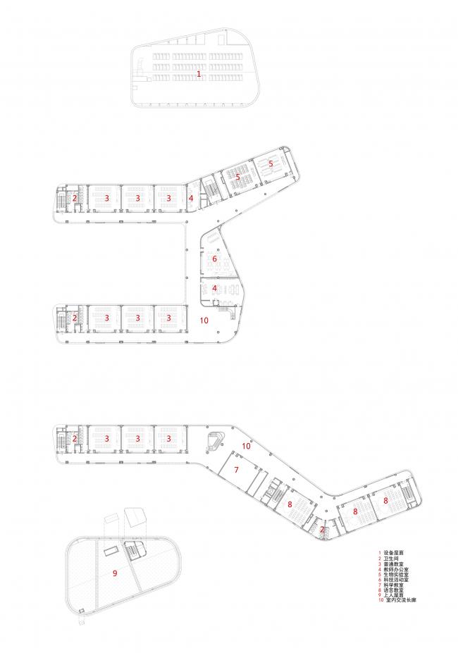 BIM建筑|漂浮的立体校园——浙江大学教育学院附属中学 / 浙江大学建筑设计研究院有限公司 BIM建筑|漂浮的立体校园——浙江大学教育学院附属中学 / 浙江大学建筑设计研究院有限公司