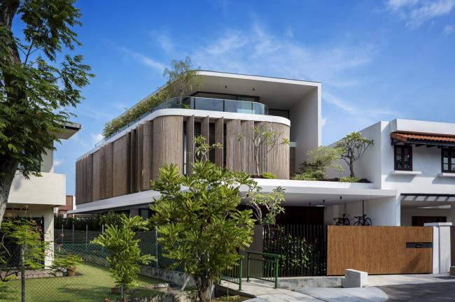 BIM建筑|热带中的现代之家:“竹帘”住宅 BIM建筑|热带中的现代之家:“竹帘”住宅