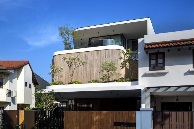 BIM建筑|热带中的现代之家:“竹帘”住宅 BIM建筑|热带中的现代之家:“竹帘”住宅