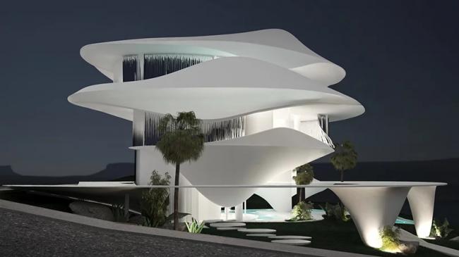 BIM建筑|有机曲线的轻柔盘旋:雅典“贝索纳米”住宅 / 314建筑工作室-BIM建筑网