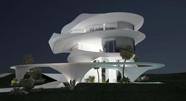 BIM建筑|有机曲线的轻柔盘旋:雅典“贝索纳米”住宅 / 314建筑工作室 BIM建筑|有机曲线的轻柔盘旋:雅典“贝索纳米”住宅 / 314建筑工作室