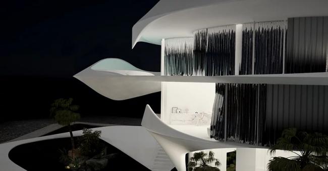 BIM建筑|有机曲线的轻柔盘旋:雅典“贝索纳米”住宅 / 314建筑工作室 BIM建筑|有机曲线的轻柔盘旋:雅典“贝索纳米”住宅 / 314建筑工作室