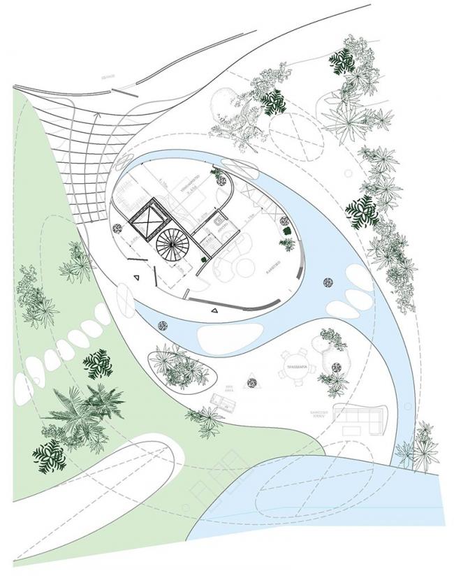 BIM建筑|有机曲线的轻柔盘旋:雅典“贝索纳米”住宅 / 314建筑工作室 BIM建筑|有机曲线的轻柔盘旋:雅典“贝索纳米”住宅 / 314建筑工作室