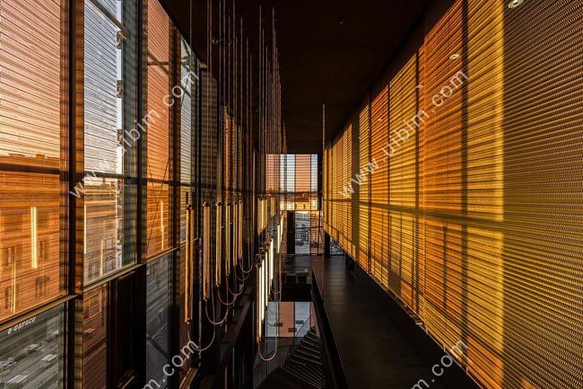 BIM建筑|轻遮于空中巨幕之下:阿尔比大剧院 / Dominique Perrault Architecture BIM建筑|轻遮于空中巨幕之下:阿尔比大剧院 / Dominique Perrault Architecture