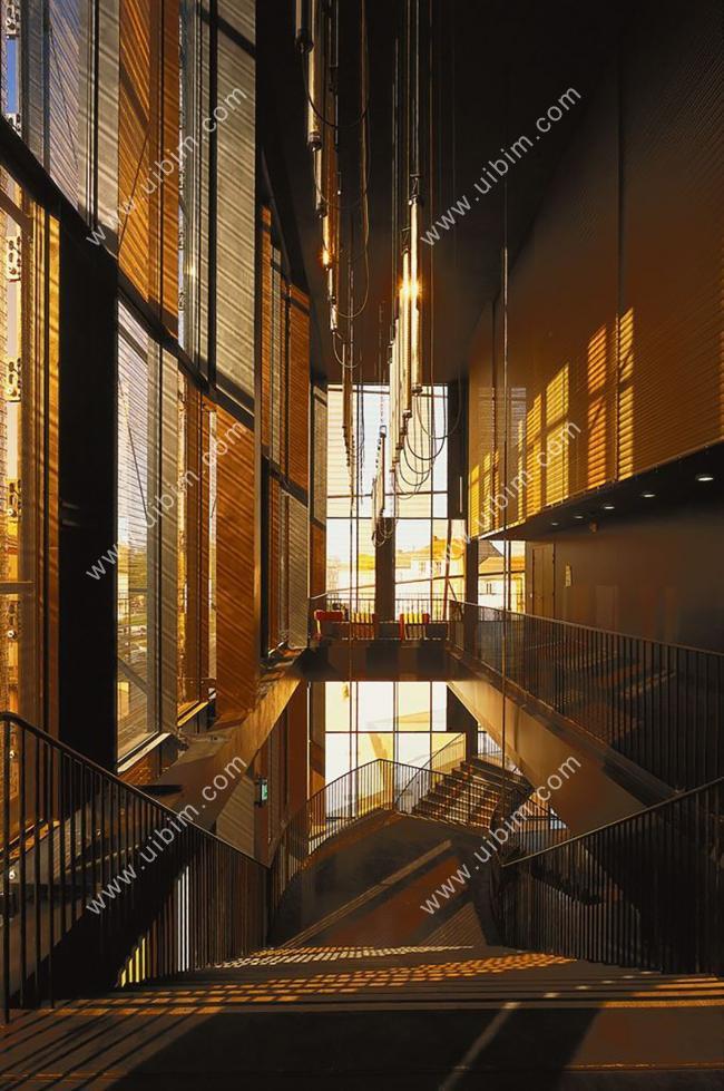 BIM建筑|轻遮于空中巨幕之下:阿尔比大剧院 / Dominique Perrault Architecture BIM建筑|轻遮于空中巨幕之下:阿尔比大剧院 / Dominique Perrault Architecture
