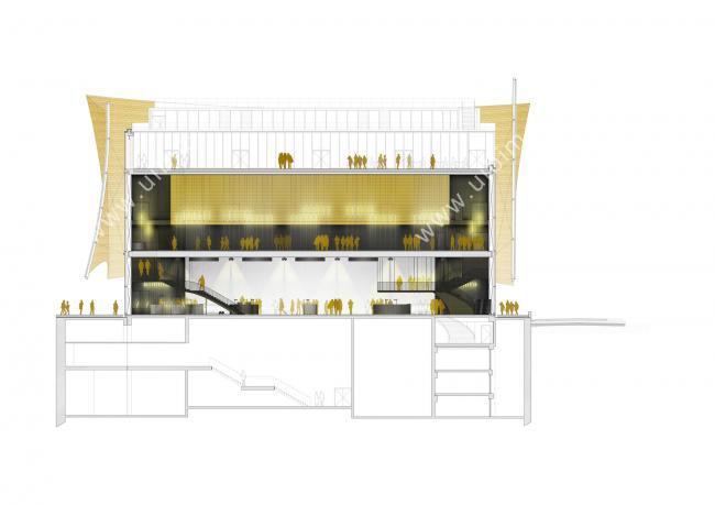 BIM建筑|轻遮于空中巨幕之下:阿尔比大剧院 / Dominique Perrault Architecture BIM建筑|轻遮于空中巨幕之下:阿尔比大剧院 / Dominique Perrault Architecture