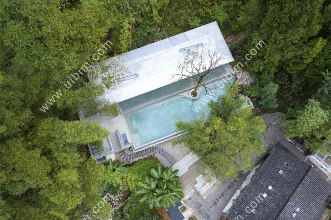 BIM建筑|喜岳云庐瑜伽亭及泳池(二期) / 刘宇扬建筑事务所 BIM建筑|喜岳云庐瑜伽亭及泳池(二期) / 刘宇扬建筑事务所