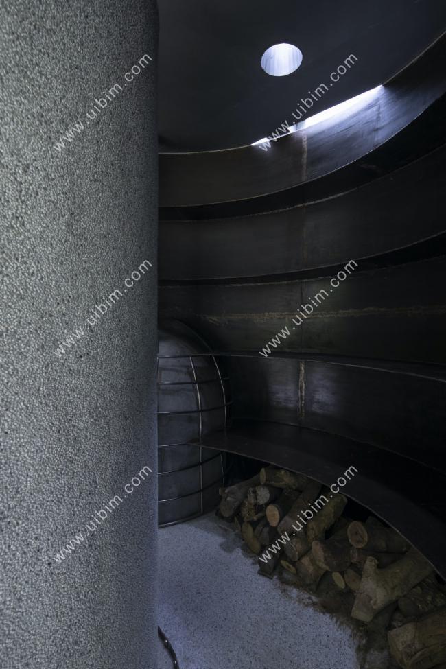 BIM建筑|喜岳云庐瑜伽亭及泳池(二期) / 刘宇扬建筑事务所 BIM建筑|喜岳云庐瑜伽亭及泳池(二期) / 刘宇扬建筑事务所