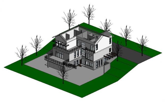 BIM资料|小别墅项目BIM模型 BIM资料|小别墅项目BIM模型