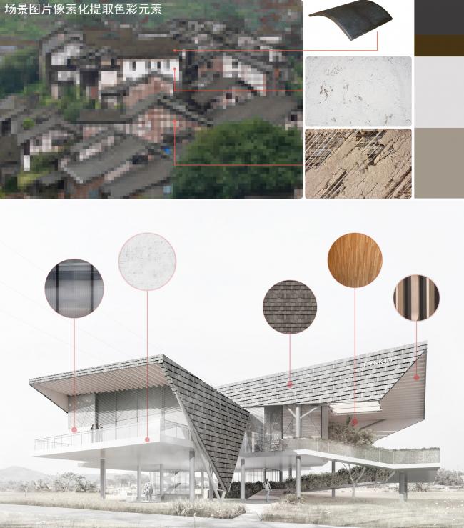 BIM建筑|大邑农科基地展示中心 / 成都天华西南建筑设计有限公司(杭州XXL设计团队) BIM建筑|大邑农科基地展示中心 / 成都天华西南建筑设计有限公司(杭州XXL设计团队)