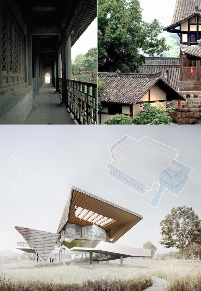 BIM建筑|大邑农科基地展示中心 / 成都天华西南建筑设计有限公司(杭州XXL设计团队) BIM建筑|大邑农科基地展示中心 / 成都天华西南建筑设计有限公司(杭州XXL设计团队)