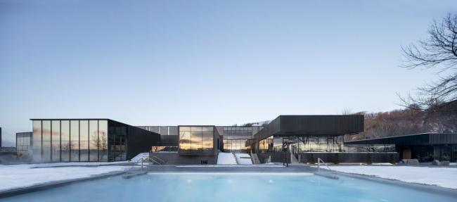 BIM建筑|圣劳伦斯河畔的温泉中心 / LEMAYMICHAUD Architecture Design BIM建筑|圣劳伦斯河畔的温泉中心 / LEMAYMICHAUD Architecture Design