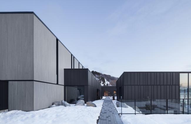 BIM建筑|圣劳伦斯河畔的温泉中心 / LEMAYMICHAUD Architecture Design BIM建筑|圣劳伦斯河畔的温泉中心 / LEMAYMICHAUD Architecture Design