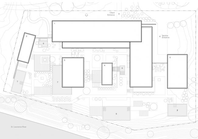 BIM建筑|圣劳伦斯河畔的温泉中心 / LEMAYMICHAUD Architecture Design BIM建筑|圣劳伦斯河畔的温泉中心 / LEMAYMICHAUD Architecture Design