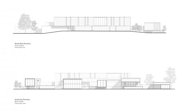 BIM建筑|圣劳伦斯河畔的温泉中心 / LEMAYMICHAUD Architecture Design BIM建筑|圣劳伦斯河畔的温泉中心 / LEMAYMICHAUD Architecture Design