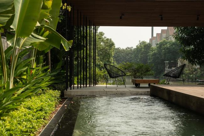 BIM建筑|拱窗围廊下营造室内庭院:越南 AD8 别墅 / Nemo Studio BIM建筑|拱窗围廊下营造室内庭院:越南 AD8 别墅 / Nemo Studio
