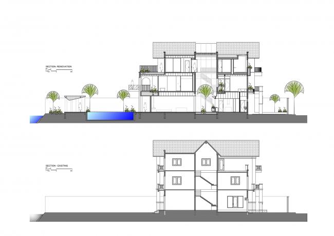 BIM建筑|拱窗围廊下营造室内庭院:越南 AD8 别墅 / Nemo Studio BIM建筑|拱窗围廊下营造室内庭院:越南 AD8 别墅 / Nemo Studio