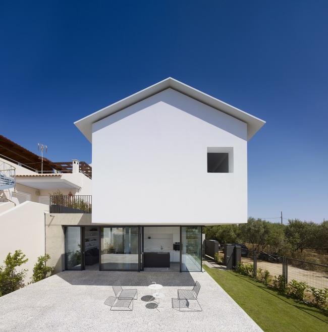 BIM建筑|爱琴海岸边的白色精灵——希腊E住宅 / buerger katsota architects BIM建筑|爱琴海岸边的白色精灵——希腊E住宅 / buerger katsota architects