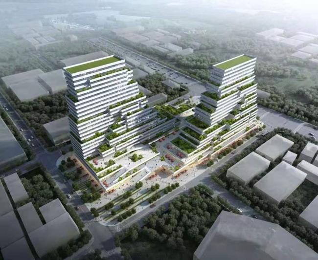 BIM建筑|国际金融生态城方案:横亘于CBD的精英孵化器 / LAD(里德)设计机构 BIM建筑|国际金融生态城方案:横亘于CBD的精英孵化器 / LAD(里德)设计机构
