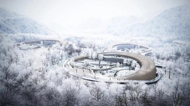 BIM建筑|成都大熊猫国际研究与繁育中心熊猫馆方案 / EID建筑事务所 BIM建筑|成都大熊猫国际研究与繁育中心熊猫馆方案 / EID建筑事务所