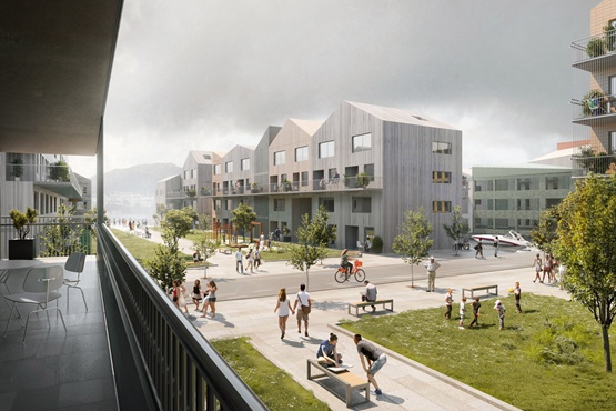 BIM建筑|沃格·西斯尔顿在挪威设计湖中生态村 BIM建筑|沃格·西斯尔顿在挪威设计湖中生态村