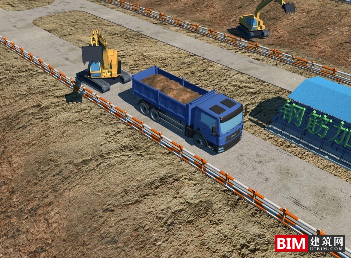 BIM资料|revit模型-住宅项目建筑施工场地模拟BIM模型 BIM模型 第1张-BIM建筑网