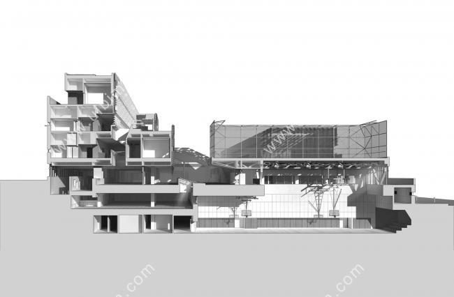 BIM建筑|深圳南山外国语学校科华学校 / Link-Arc建筑师事务所 BIM建筑|深圳南山外国语学校科华学校 / Link-Arc建筑师事务所