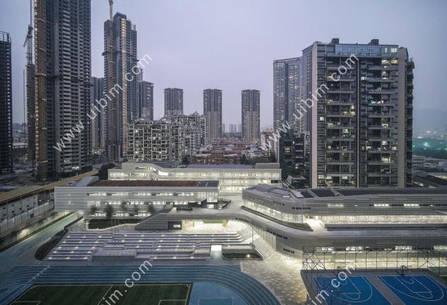 BIM建筑|深圳南山外国语学校科华学校 / Link-Arc建筑师事务所 BIM建筑|深圳南山外国语学校科华学校 / Link-Arc建筑师事务所