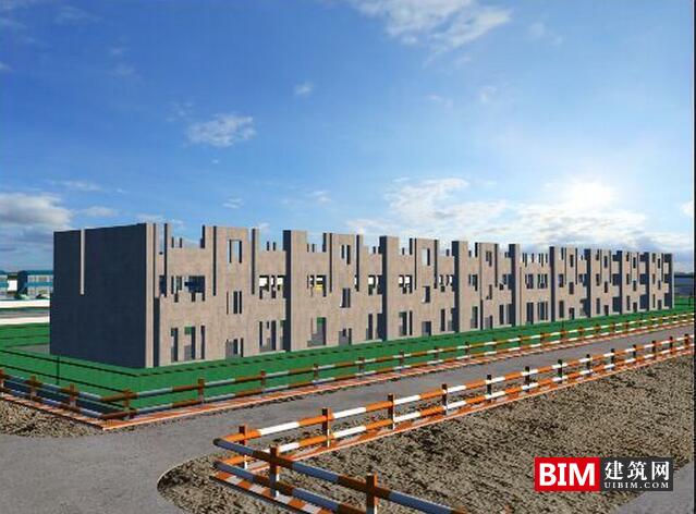 BIM资料|revit模型-住宅项目建筑施工场地模拟BIM模型 BIM模型 第2张-BIM建筑网