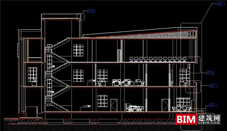 BIM资料|revit模型-多层创意办公楼模型 BIM模型 第7张-BIM建筑网