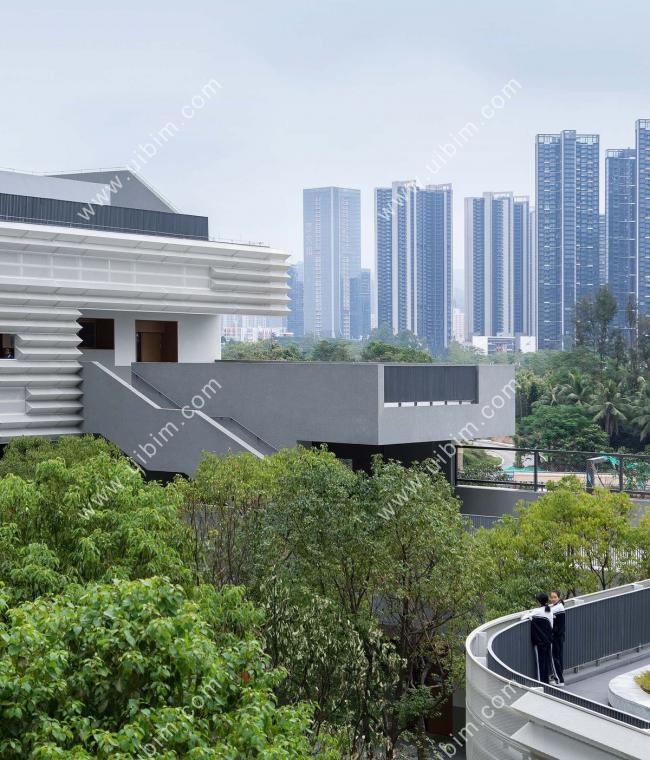 BIM建筑|深圳南山外国语学校科华学校 / Link-Arc建筑师事务所 BIM建筑|深圳南山外国语学校科华学校 / Link-Arc建筑师事务所