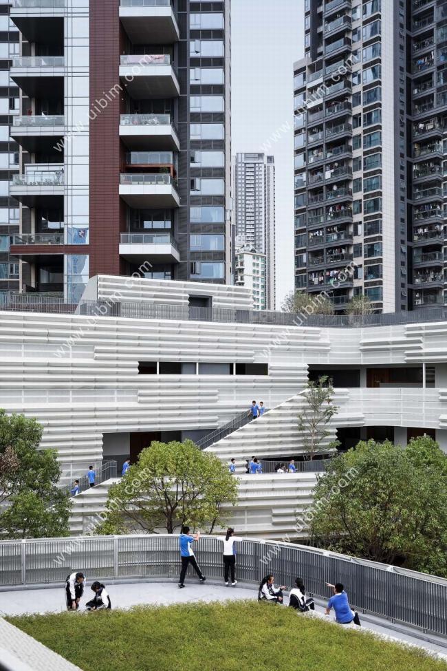 BIM建筑|深圳南山外国语学校科华学校 / Link-Arc建筑师事务所 BIM建筑|深圳南山外国语学校科华学校 / Link-Arc建筑师事务所