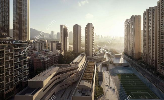 BIM建筑|深圳南山外国语学校科华学校 / Link-Arc建筑师事务所 BIM建筑|深圳南山外国语学校科华学校 / Link-Arc建筑师事务所