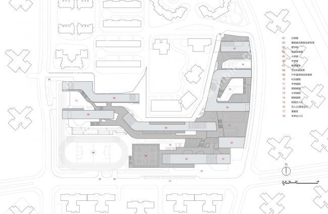 BIM建筑|深圳南山外国语学校科华学校 / Link-Arc建筑师事务所 BIM建筑|深圳南山外国语学校科华学校 / Link-Arc建筑师事务所