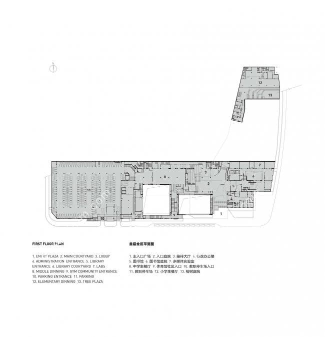 BIM建筑|深圳南山外国语学校科华学校 / Link-Arc建筑师事务所 BIM建筑|深圳南山外国语学校科华学校 / Link-Arc建筑师事务所