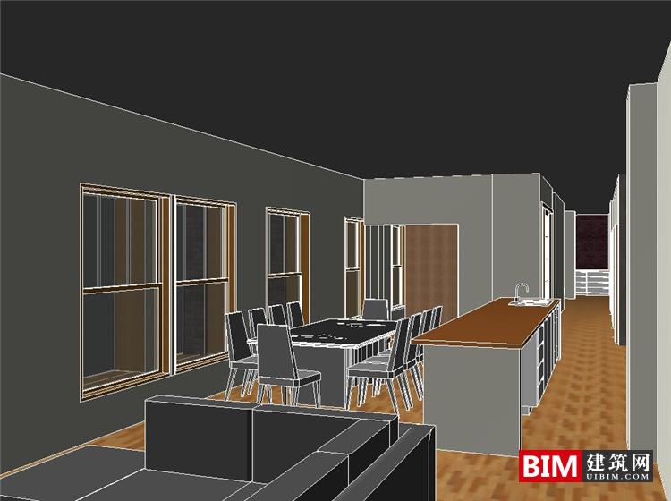 BIM资料|revit模型-高层办公楼BIM模型 BIM模型 第4张-BIM建筑网
