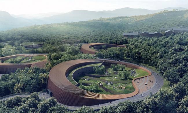 BIM建筑|成都大熊猫国际研究与繁育中心熊猫馆方案 / EID建筑事务所 BIM建筑|成都大熊猫国际研究与繁育中心熊猫馆方案 / EID建筑事务所