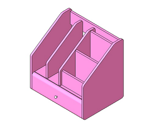 BIM资料|Revit族库-FURN_装饰物-笔筒_010.rfa-BIM建筑网