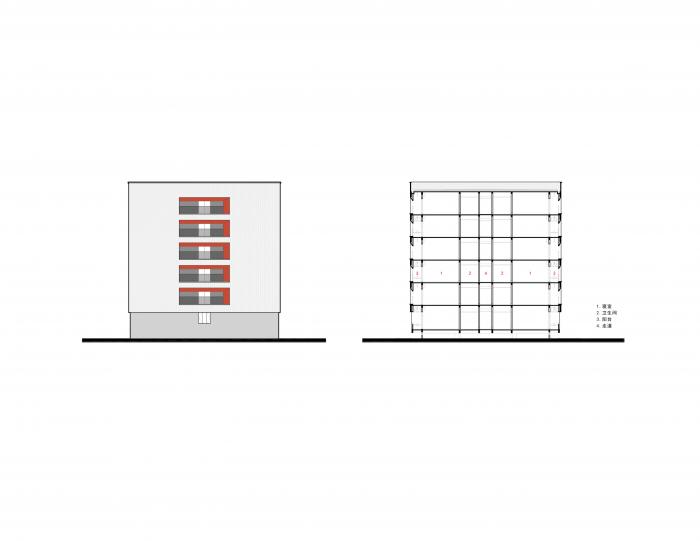 BIM建筑|杭州第二中学钱江校区学生宿舍楼 / 浙江大学建筑设计研究院有限公司 BIM建筑|杭州第二中学钱江校区学生宿舍楼 / 浙江大学建筑设计研究院有限公司