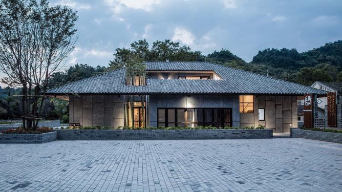 BIM建筑|“同在屋檐下”:小石村文化大院 / 时地建筑工作室 BIM建筑|“同在屋檐下”:小石村文化大院 / 时地建筑工作室