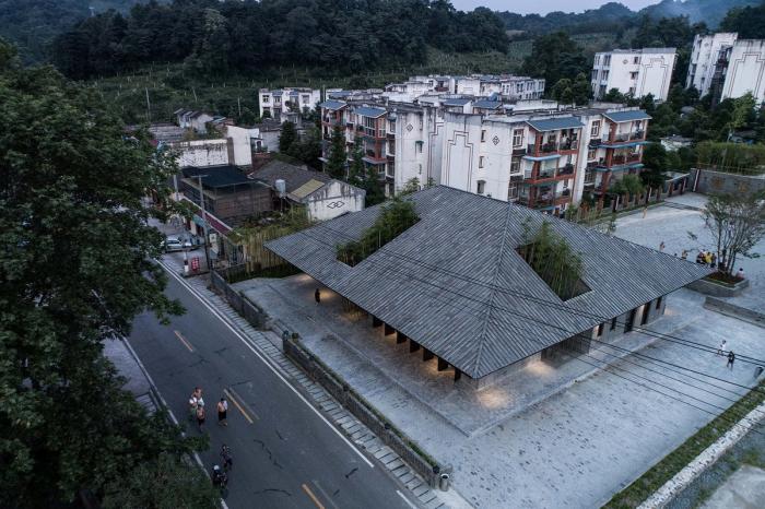 BIM建筑|“同在屋檐下”:小石村文化大院 / 时地建筑工作室 BIM建筑|“同在屋檐下”:小石村文化大院 / 时地建筑工作室
