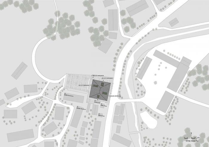 BIM建筑|“同在屋檐下”:小石村文化大院 / 时地建筑工作室 BIM建筑|“同在屋檐下”:小石村文化大院 / 时地建筑工作室