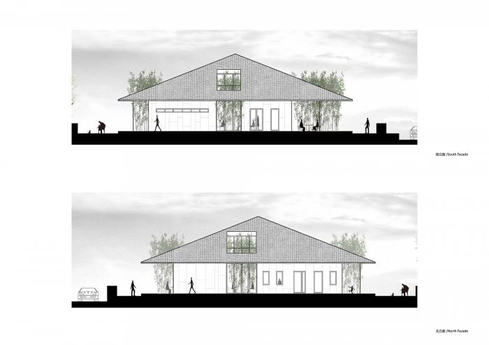 BIM建筑|“同在屋檐下”:小石村文化大院 / 时地建筑工作室 BIM建筑|“同在屋檐下”:小石村文化大院 / 时地建筑工作室