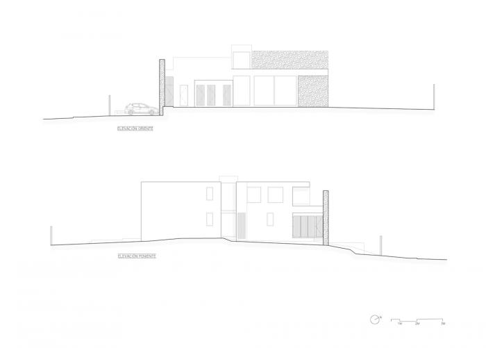 BIM建筑|嵌入场地的巨石:Cerro la Cruz住宅 / Turner Arquitectos BIM建筑|嵌入场地的巨石:Cerro la Cruz住宅 / Turner Arquitectos