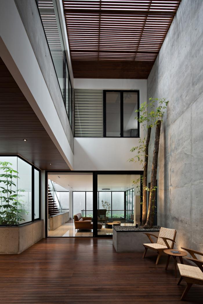 BIM建筑|一座“呼吸装置”——雅加达 VGI 住宅 / Pranala Associates BIM建筑|一座“呼吸装置”——雅加达 VGI 住宅 / Pranala Associates